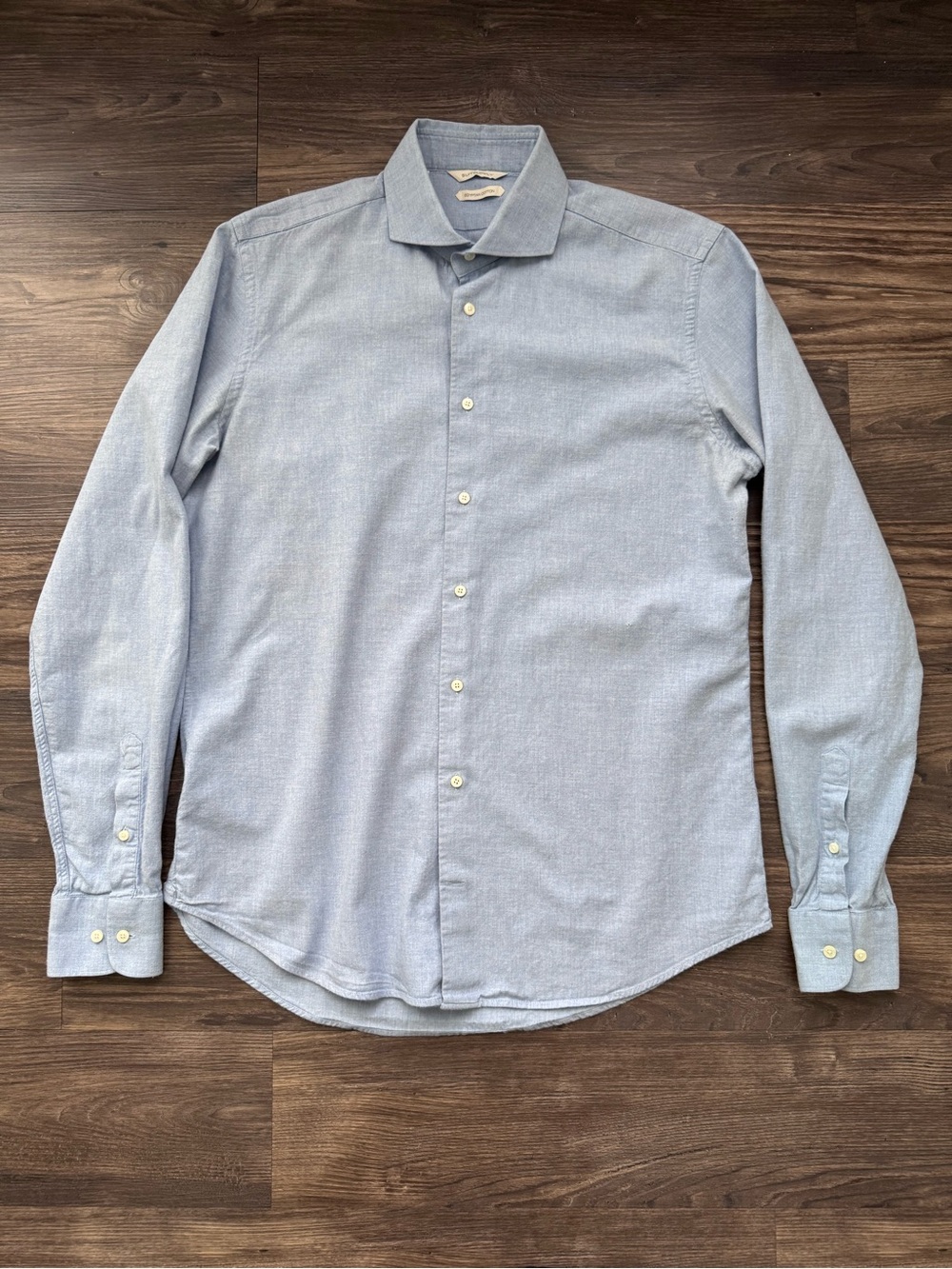 Suitsupply Light Blue Egyptian Cotton Dress Shirt